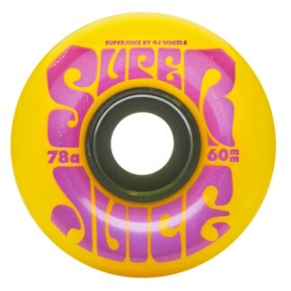 OJ Super Juice Yellow 60mm 78a Skateboard Wheels