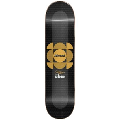 Almost Mullen Uber Expanded Gold Skateboard Deck 8.375 x 32.2