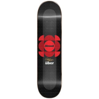 Almost Mullen Uber Expanded Red Skateboard Deck 8.0 x 31.6