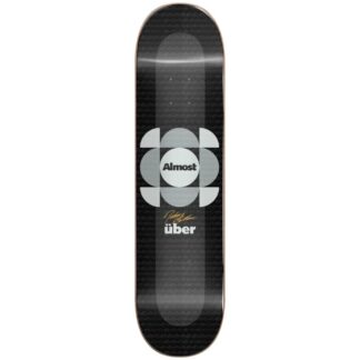 Almost Mullen Uber Expanded Silver Skateboard Deck 8.25 x 32.1