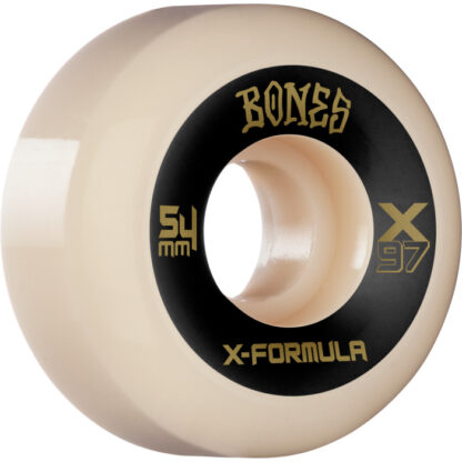 Bones Wheels X-Formula 97a V5 Sidecut Skateboard Wheels 54mm x 97a 4pk