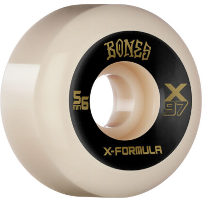 Bones Wheels X-Formula 97a V6 Sidecut Skateboard Wheels 56mm x 97a 4pk