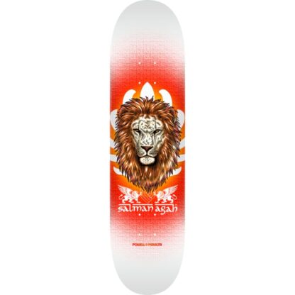 Powell Peralta Salman Agah Lion Shape 242 Skateboard Deck 8" x 31.45"