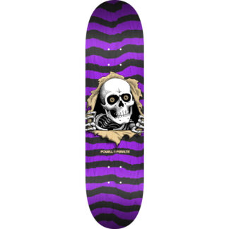 Powell Peralta Ripper Skateboard Deck Natural Purple - Shape 246 - 9 X 32.95