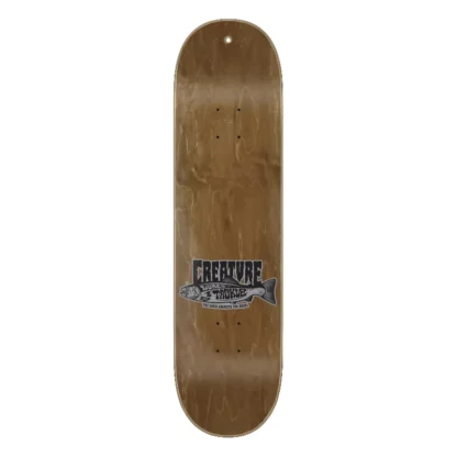 8.30in x 32.20in Gravette Lures Pro Creature Skateboard Deck