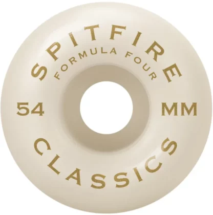 Spitfire Formula Four Classic Shape 101 Duro Wheel 54mm Silver