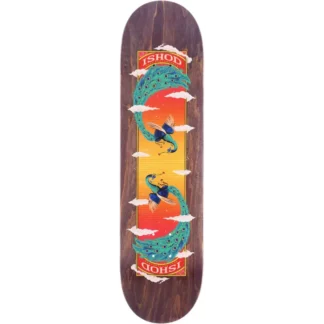 Real Ishod Feathers 8.3 Slick Twin Skateboard Deck